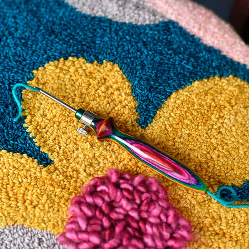 Juego de agujas de punzón - Vibrante (aguja mágica) - Crochetstores210018907628059835