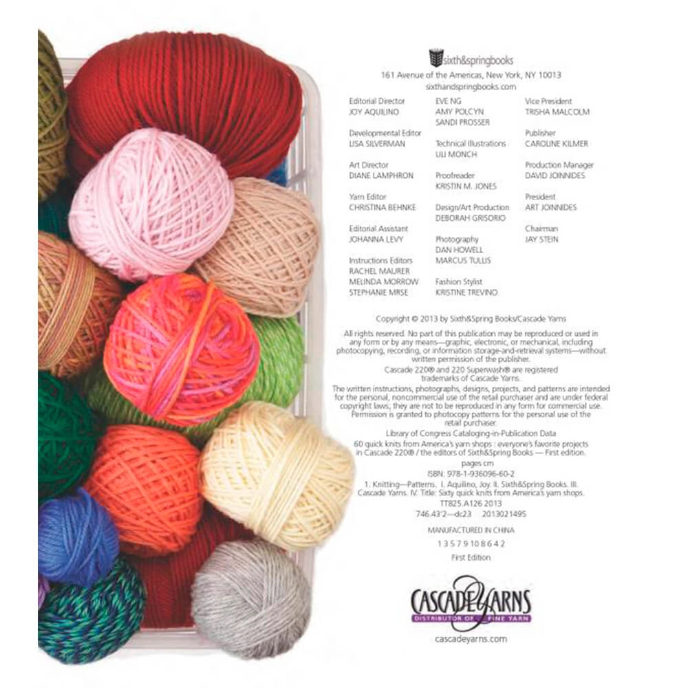 60 QUICK KNITS FROM AMERICAS SHOPS - Crochetstores6096602978193'6096602