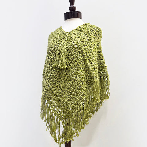 Poncho Tulipán (Gancho)