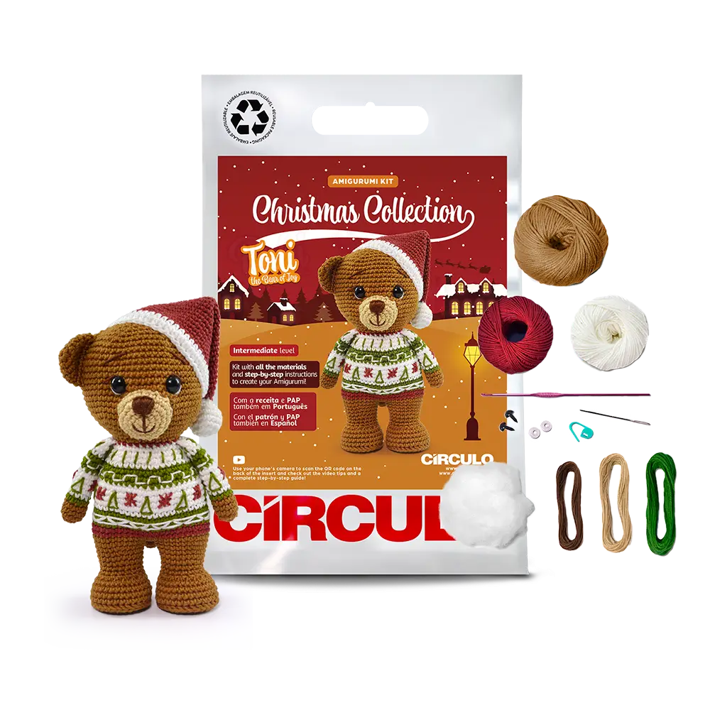 Kits amigurumis - Colección Christmas 2025