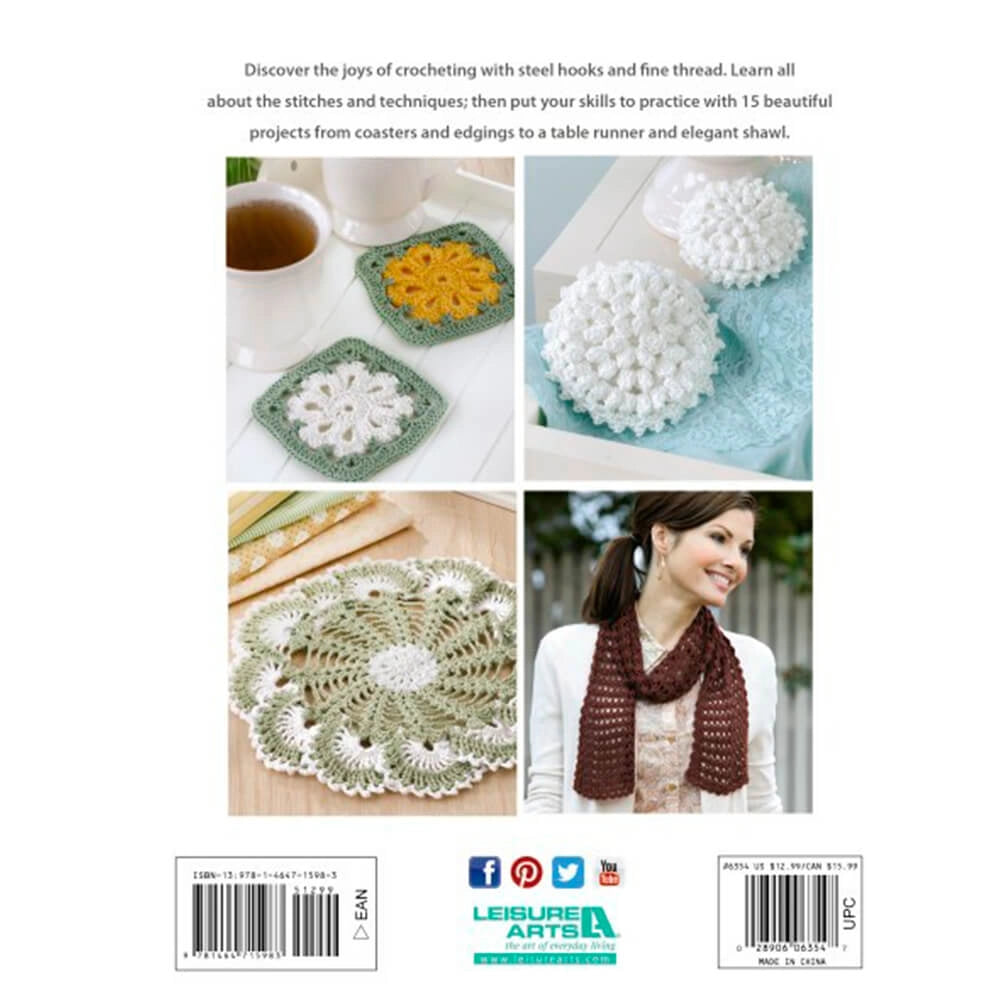 BEGINNERS GUIDE TO THREAD CROCHET - Crochetstores6354LA9781464715983