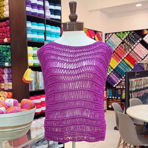 Blusa Polo (agujas) - Crochetstores