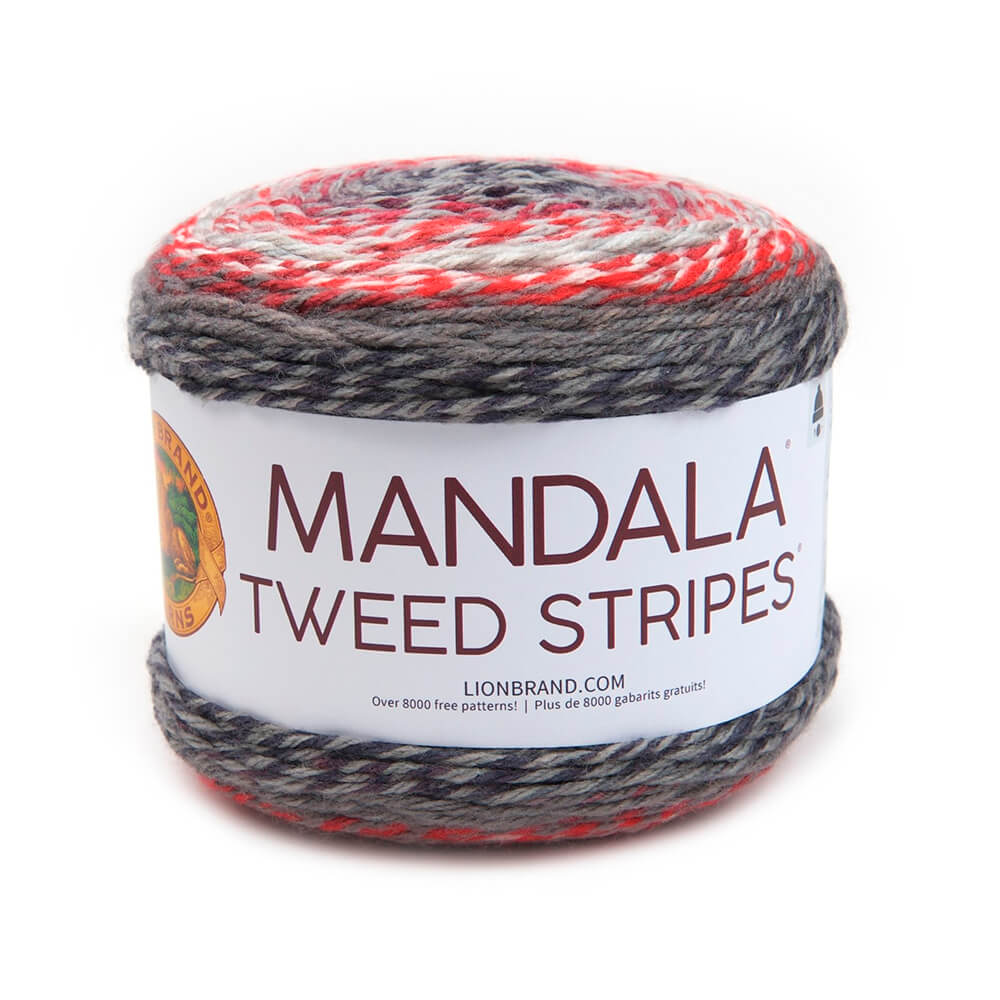 MANDALA TWEED STRIPES - Crochetstores552-214