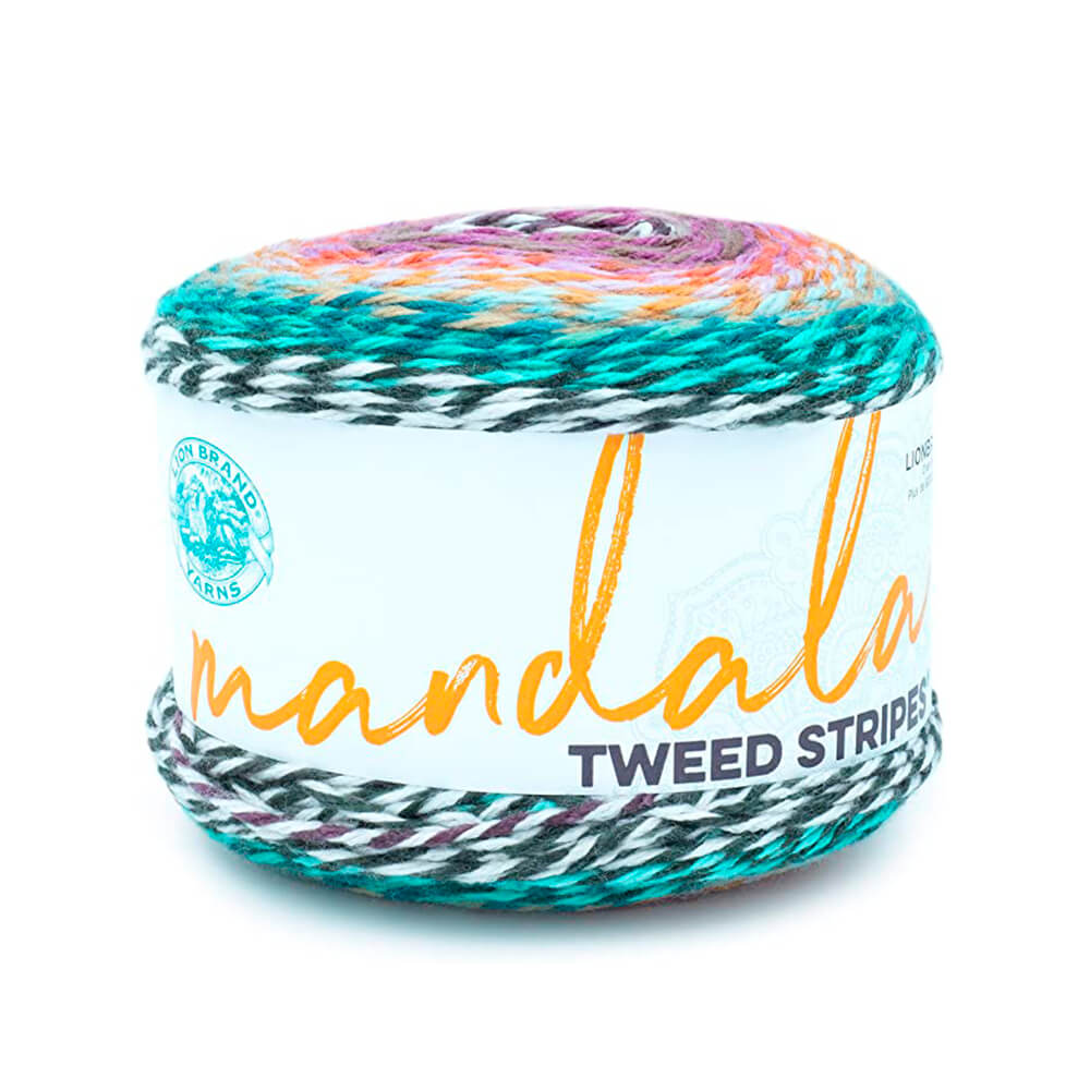 MANDALA TWEED STRIPES - Crochetstores552-216