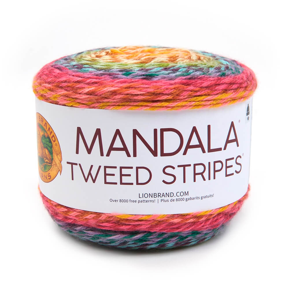 MANDALA TWEED STRIPES - Crochetstores552-217