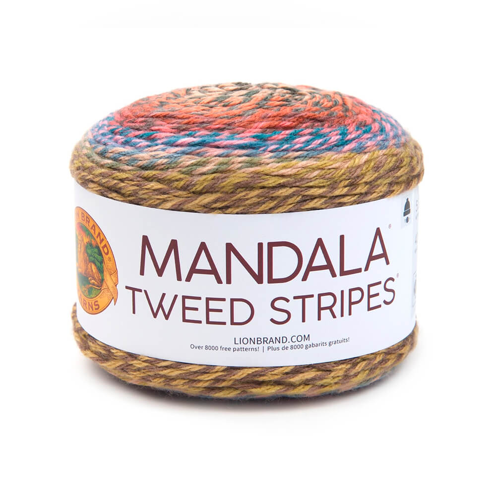 MANDALA TWEED STRIPES - Crochetstores552-219