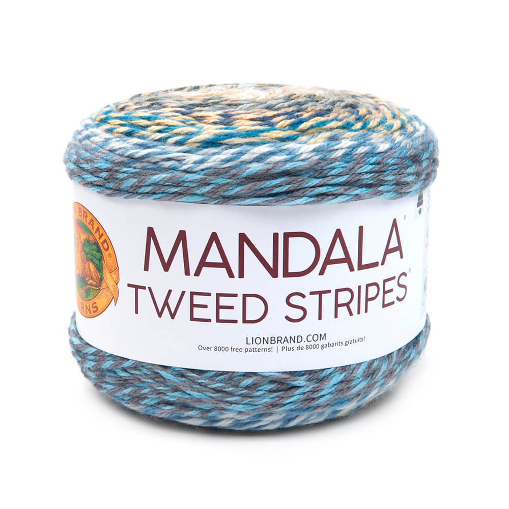MANDALA TWEED STRIPES - Crochetstores552-220
