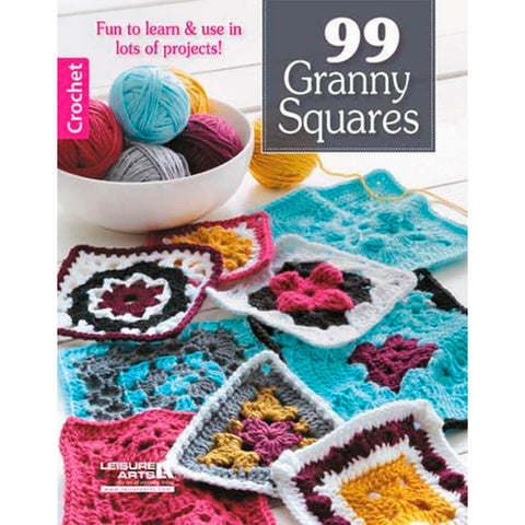 99 GRANNY SQUARES CROCHET - Crochetstores6393LA9781464718946