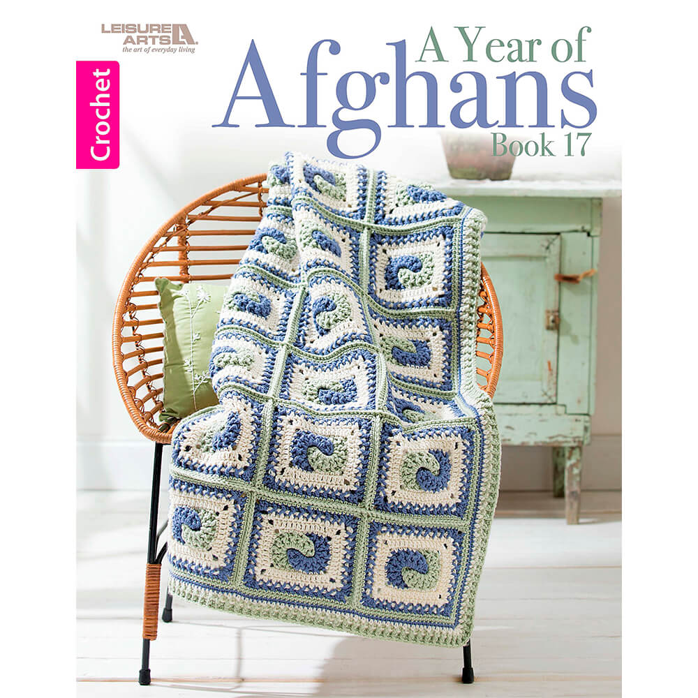 A YEAR OF AFGHANS BOOK 17 - Crochetstores7050LA9781464764400