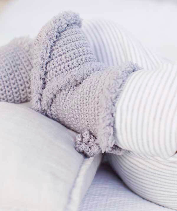 BABY BOOTIES (crochet) - CrochetstoresS9081