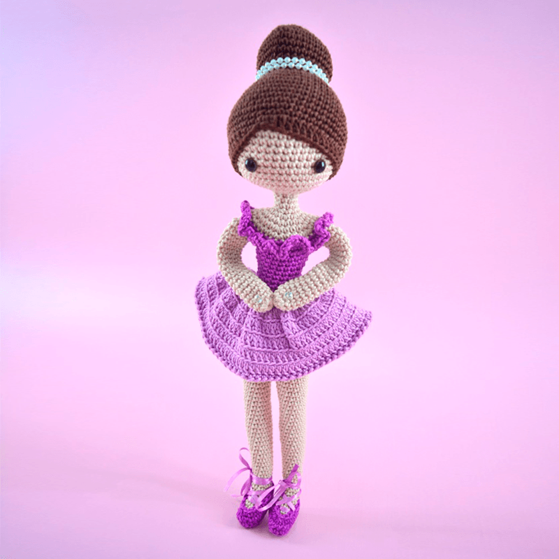 Bailarina Alana (gancho) - Crochetstores
