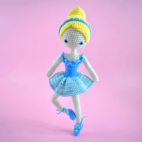 Bailarina Vitoria (gancho) - Crochetstores