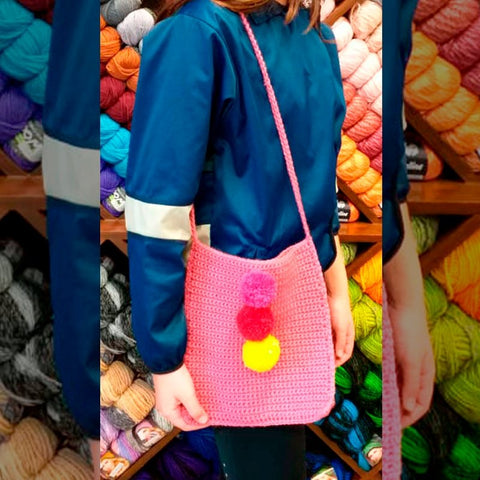 Bolsa para niños (Gancho) - CrochetstoresPATRON-BOLSA-MK