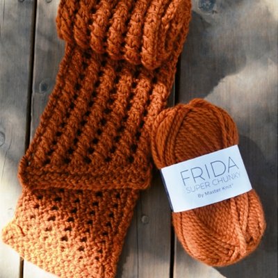 Bufanda Frida Super Chunky (agujas) - CrochetstoresPATRON-BUFANDA-MK-FRIDA-3