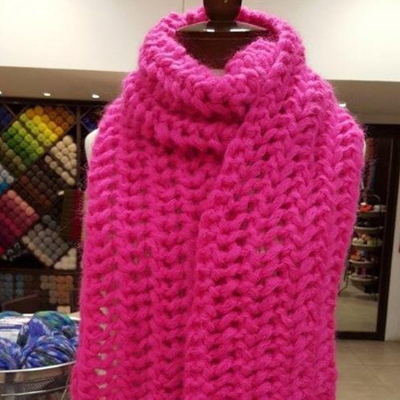Bufanda Gigantic Mohair (agujas) - CrochetstoresPATRON-BUFANDA-RD-GIGANTIC