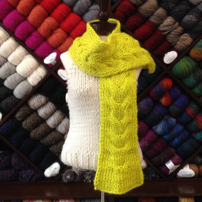 Bufanda Miranda (agujas) - CrochetstoresPATRON-BUFANDA-RD