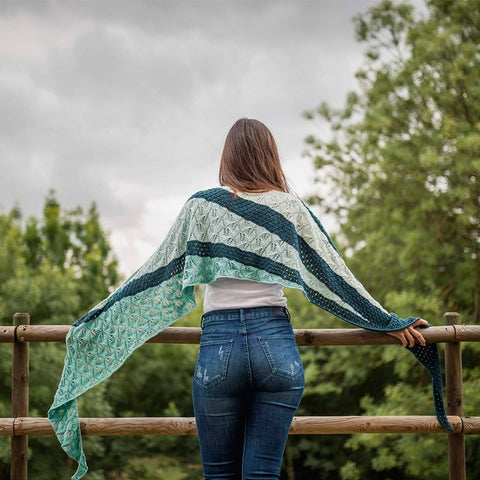 Chal Bailarico (agujas) - CrochetstoresPATRON-CHAL-BAILARICO-R