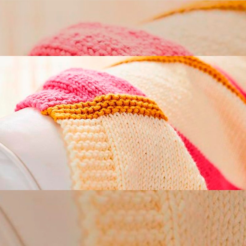 Cobija Color Made Easy (agujas) - CrochetstoresPATRON-COBIJA-LB-COLOR