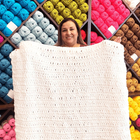 Cobija Cover Story (gancho) - Crochetstores