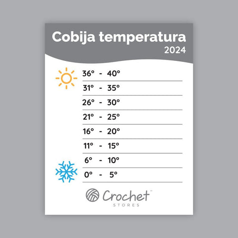 Cobija de temperatura - Crochetstores