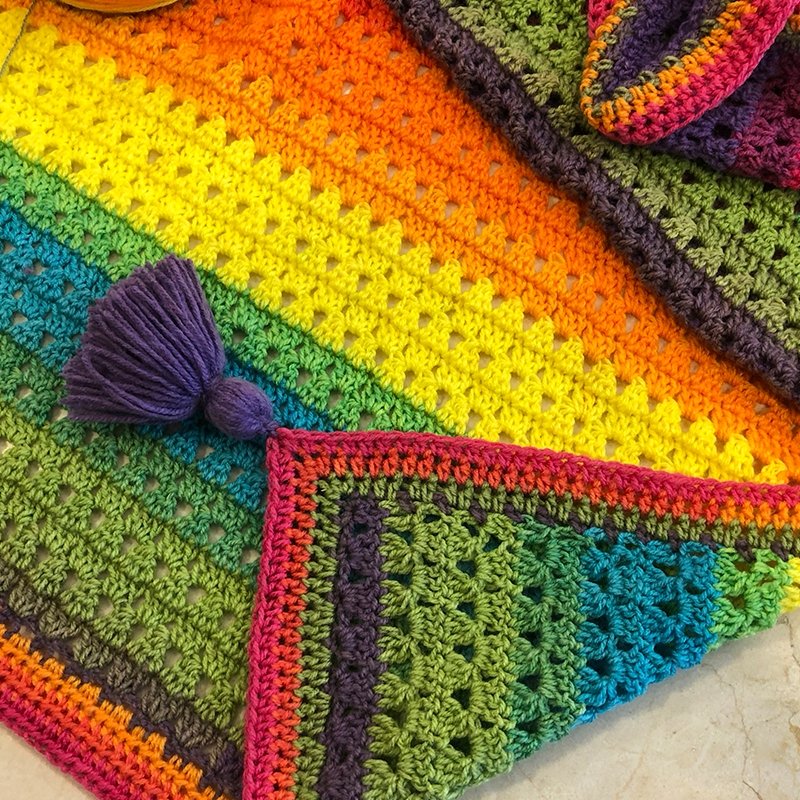 Cobija Mandala (gancho) - CrochetstoresPATRON-COBIJA-LB