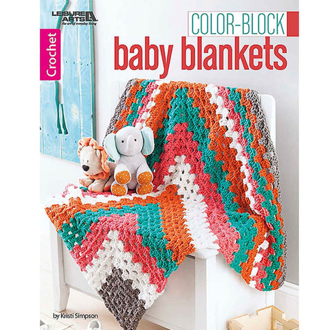 COLOR-BLOCK BLANKETS - Crochetstores7104LA9781464766503