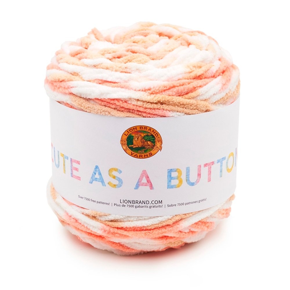 CUTE AS BUTTON - Crochetstores214-207