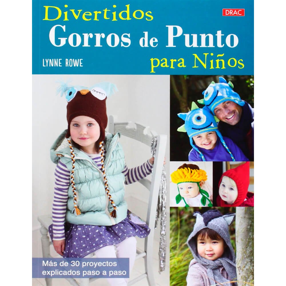 DIVERTIDOS GORROS DE PUNTO PARA NIÑOS - Crochetstores87441499788498744149