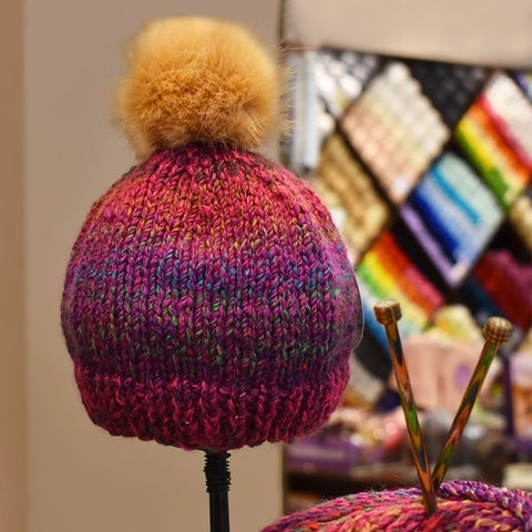 Gorro (agujas) - CrochetstoresPATRON-GORRO-JB