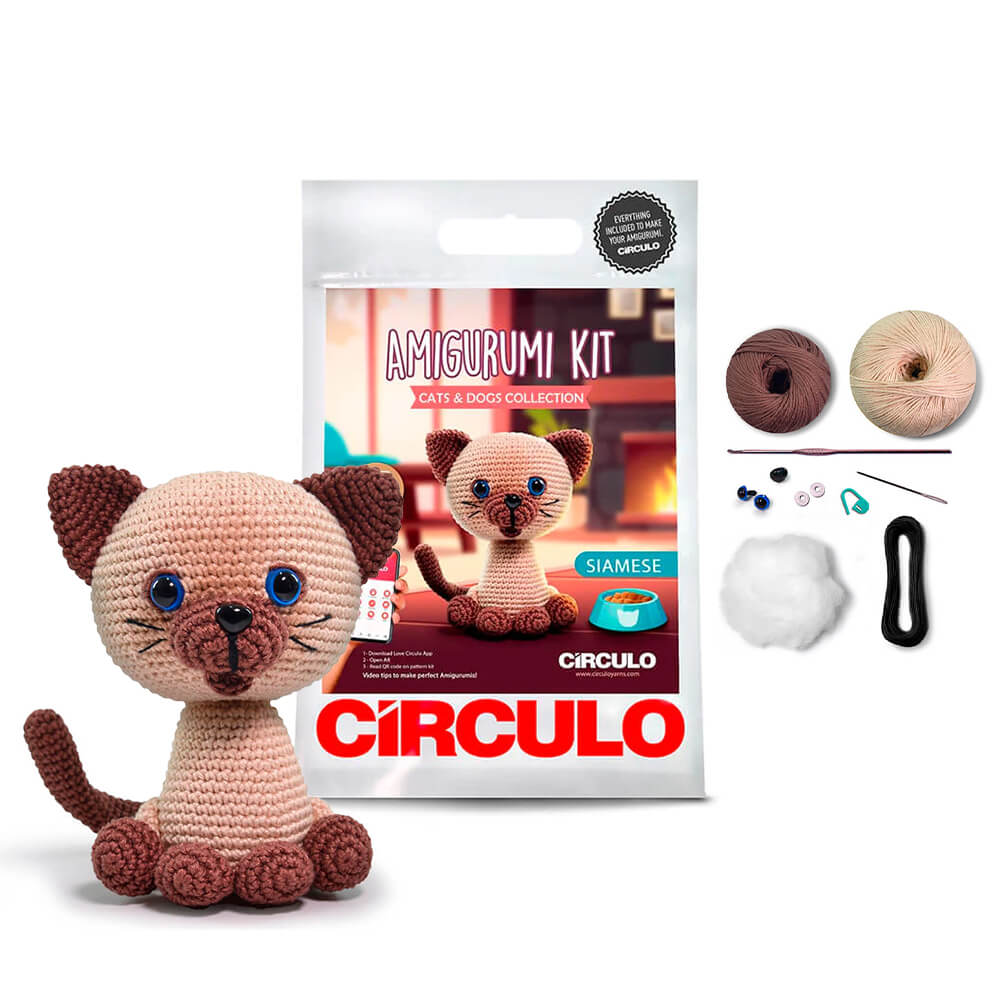 Kit de colección Amigurumi Circle para perros y gatos (receta