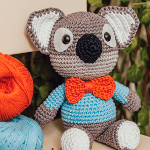 Koala Elroy (gancho) - Crochetstores