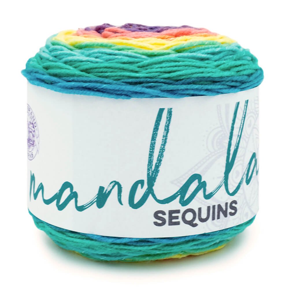 MANDALA SEQUINS - Crochetstores555-204023032101163