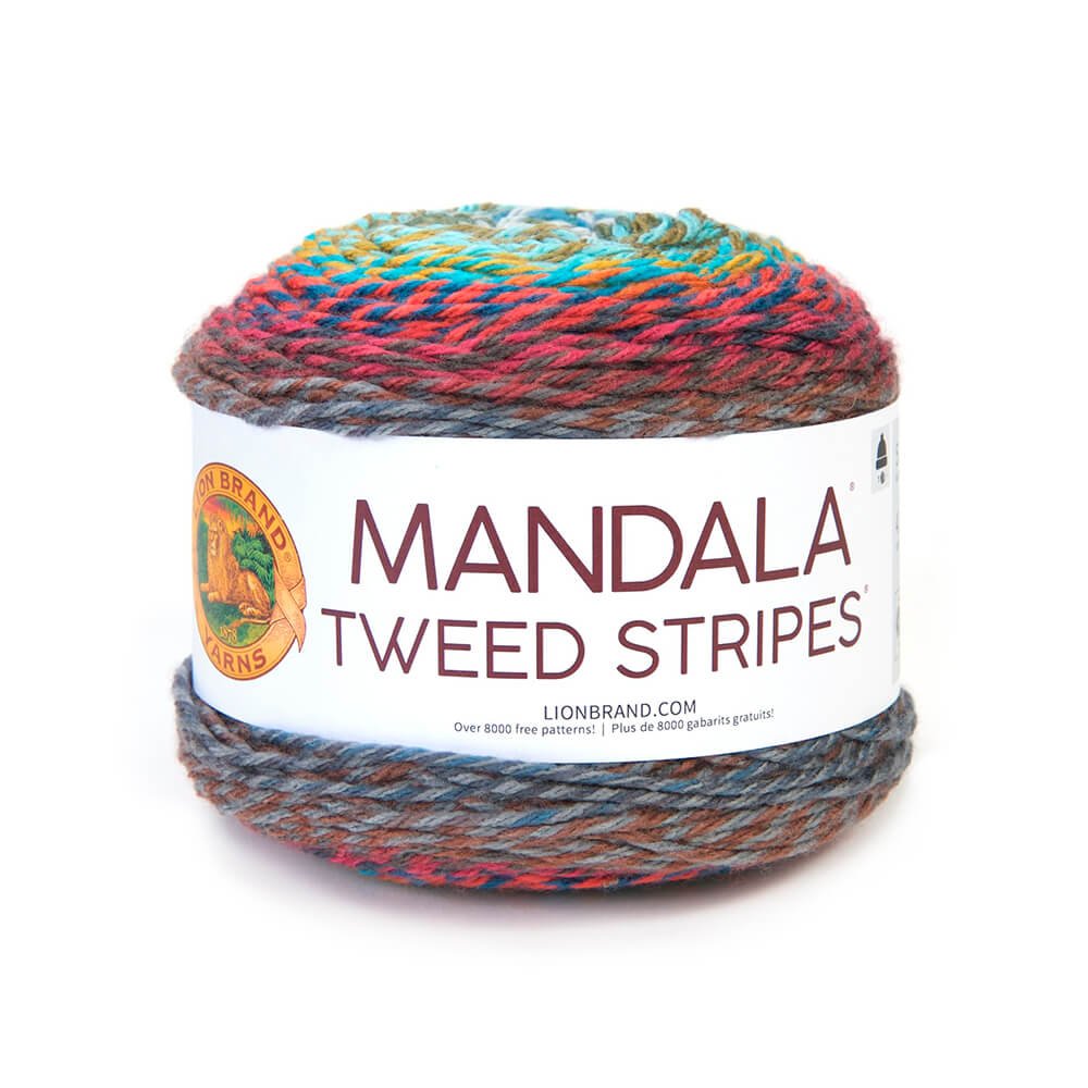 MANDALA TWEED STRIPES - Crochetstores552-209