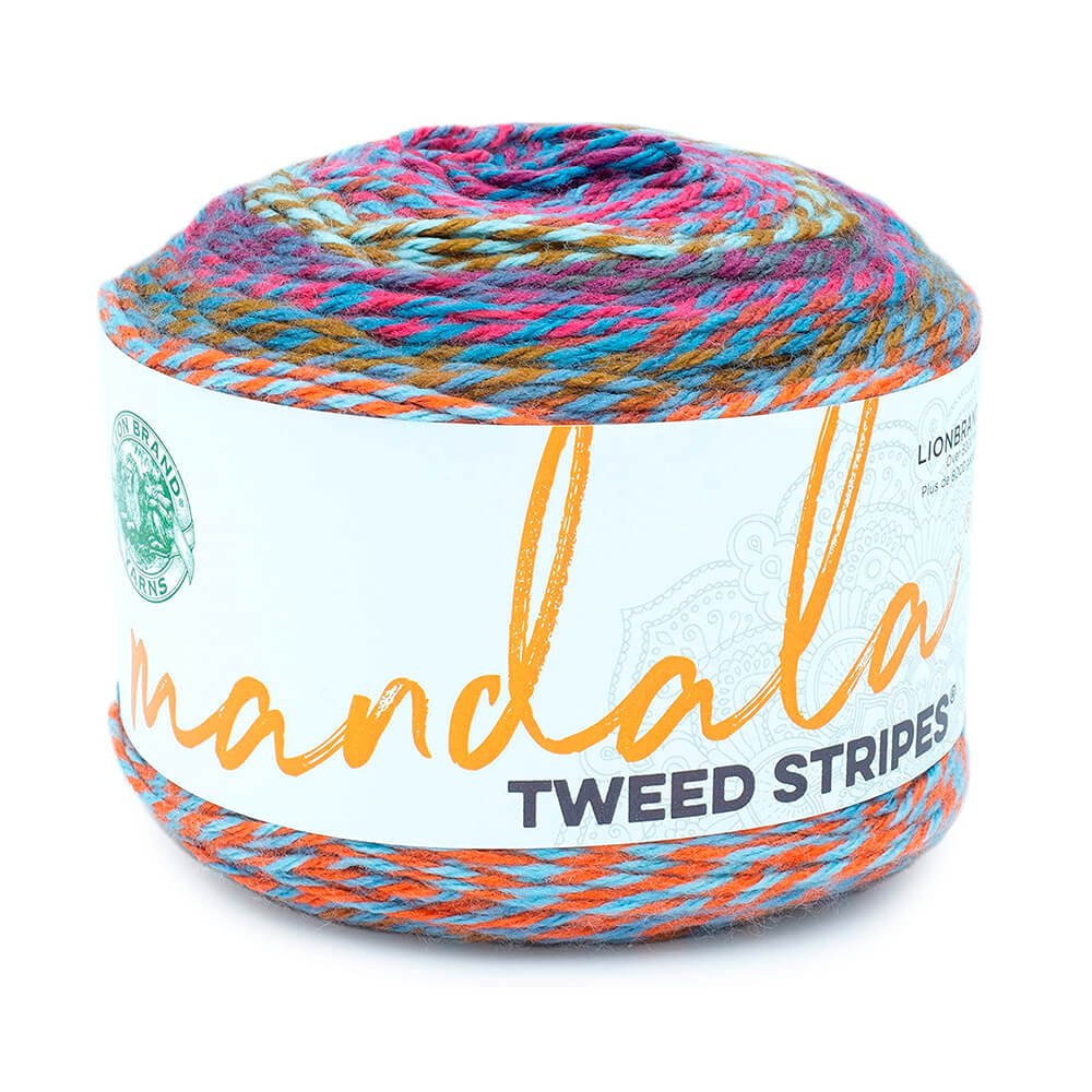 MANDALA TWEED STRIPES - Crochetstores552-201