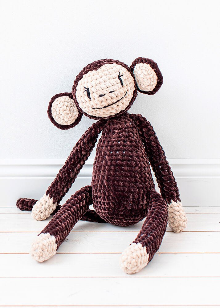 MOMO MONKEY (crochet) - CrochetstoresS10833