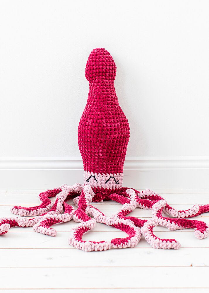 OCTOPUS ELLI (crochet) - CrochetstoresS10835