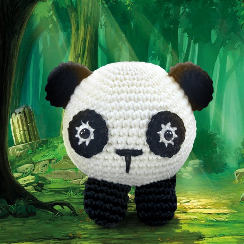 Panda (gancho) - Crochetstores