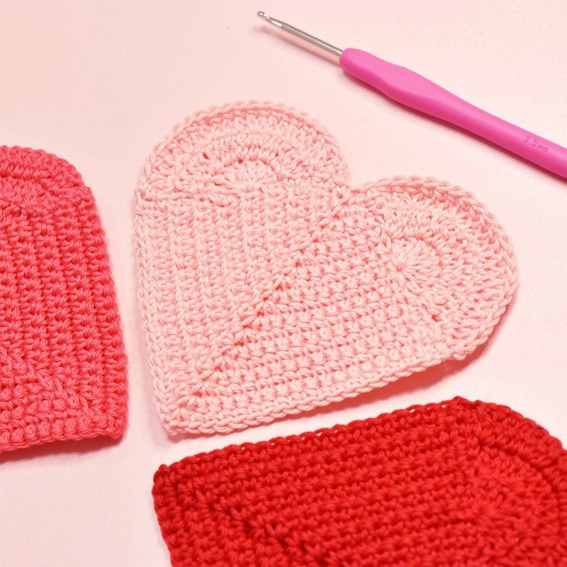 Portavasos corazón (gancho) - CrochetstoresPATRON-PORTAVASOS-MK-EVA