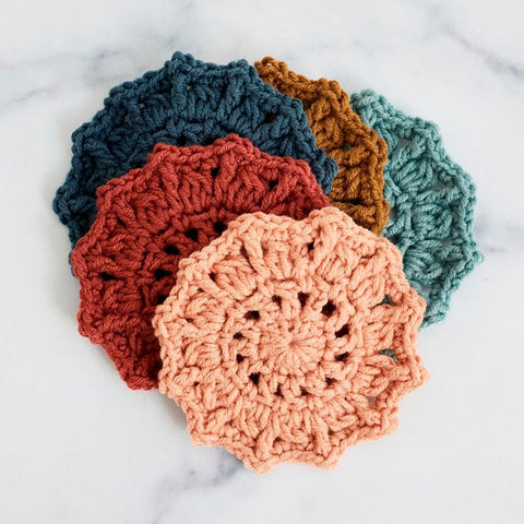 Portavasos Rayo de Sol (Gancho) - Crochetstores