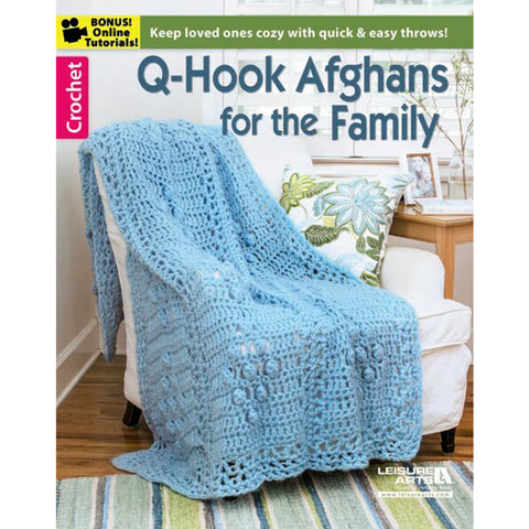 Q HOOK AFGHANS FOR THE FAMILY - Crochetstores6425LA9781464727641