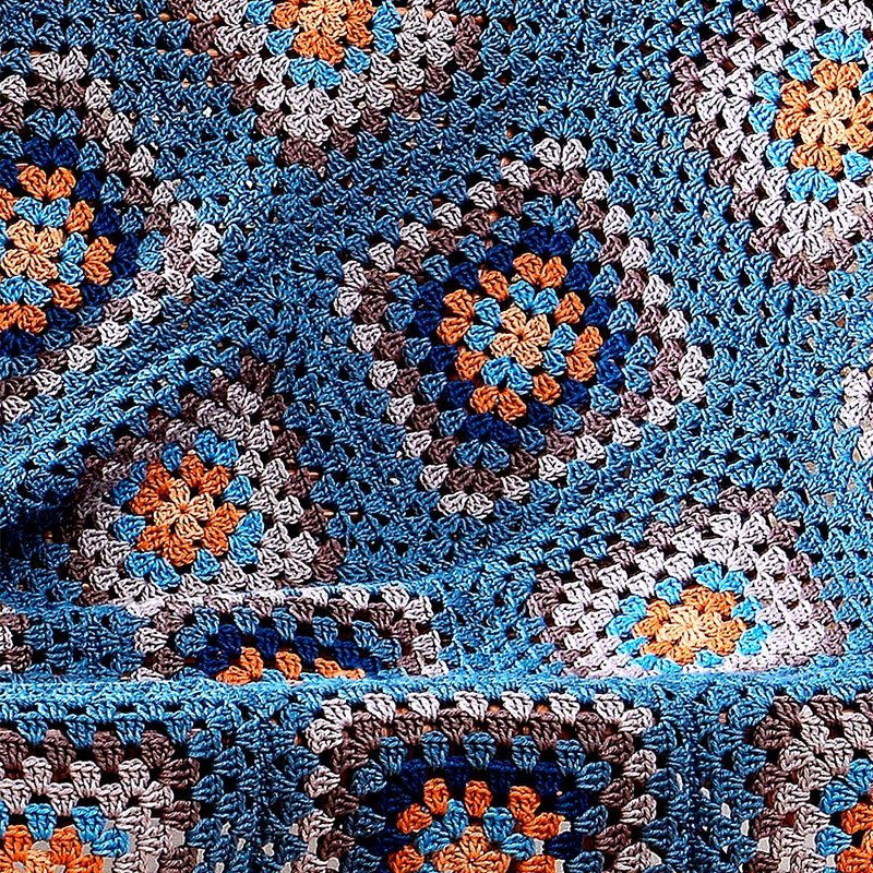 Throw (gancho) - CrochetstoresPATRON-MANTA-THROW-SCH
