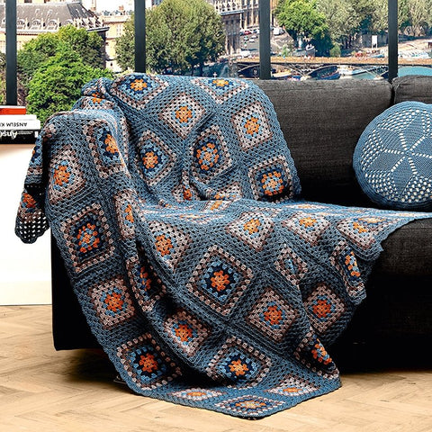 Throw (gancho) - CrochetstoresPATRON-MANTA-THROW-SCH